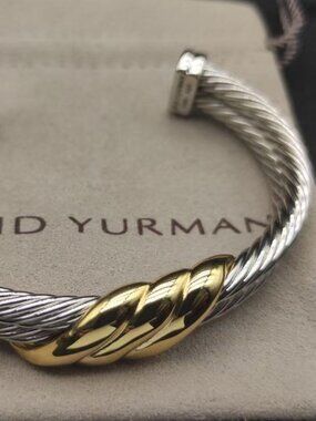David Yurman 10mm Three-Row Cable Bracelet